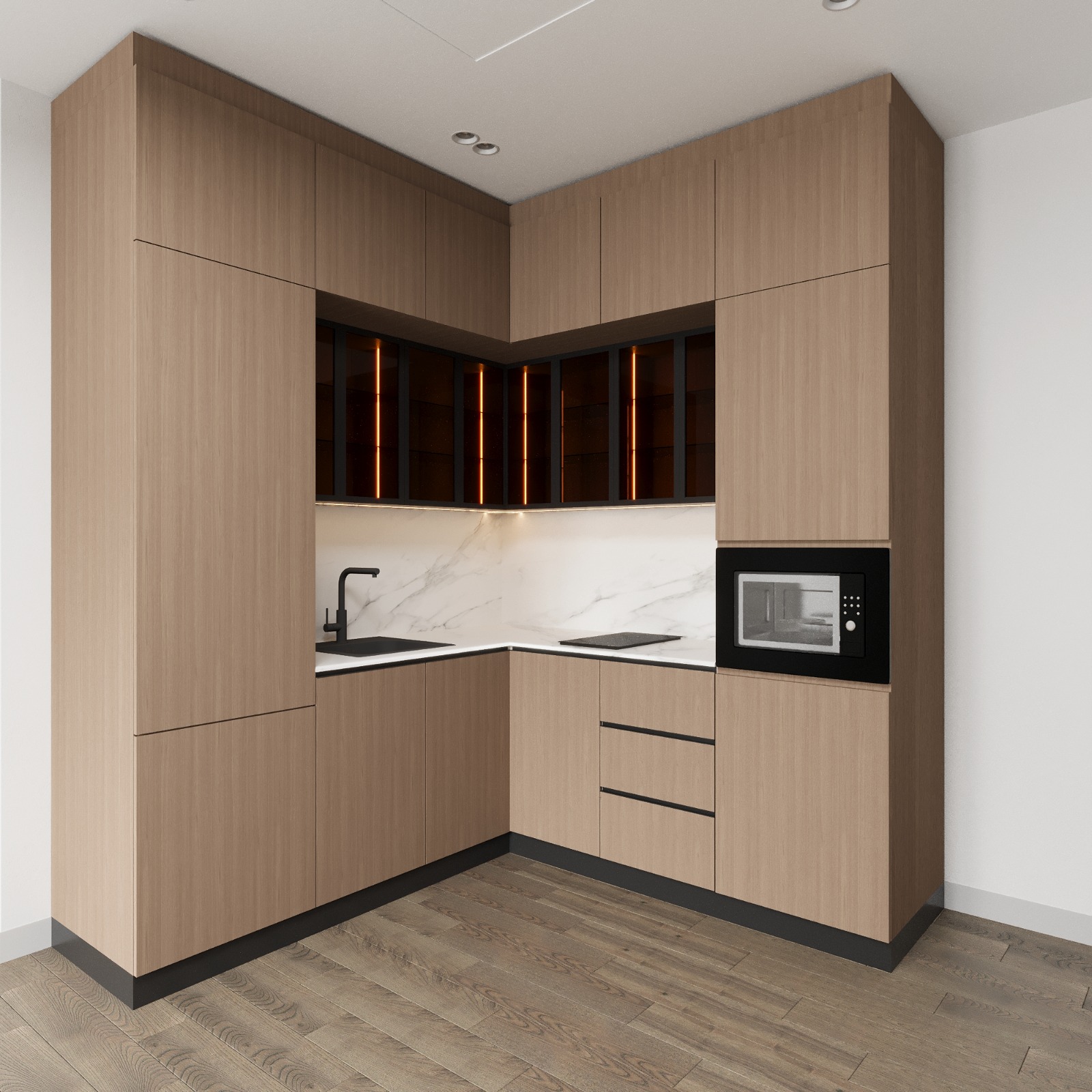 Wooden Counter and Display