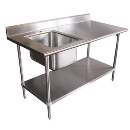 SS Work Table with Sink