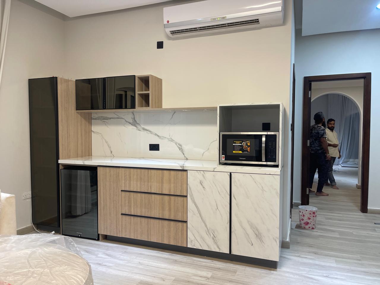 Modern Wooden Kitchen