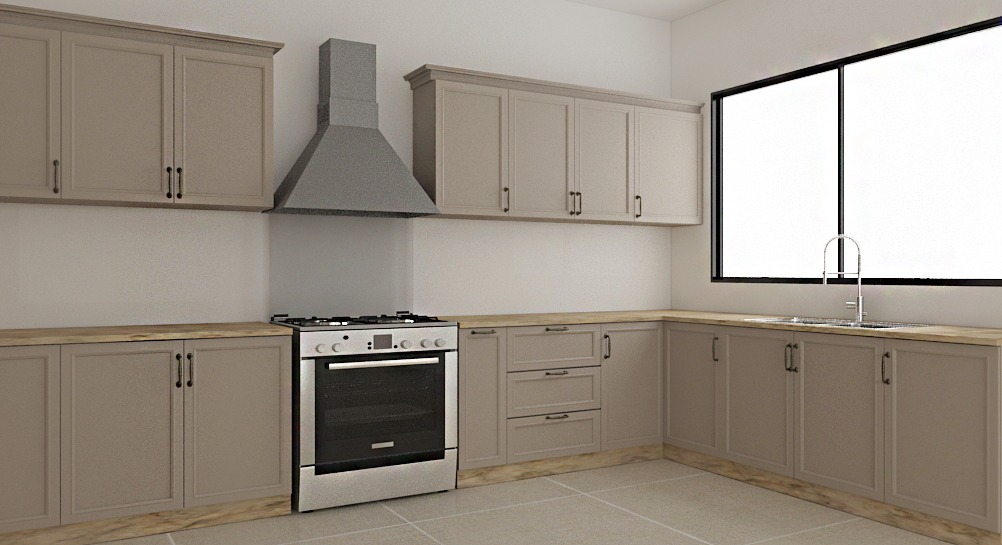 Modern Wooden Kitchen