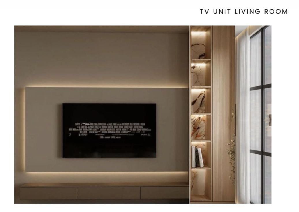 Luxury TV Wall Unit